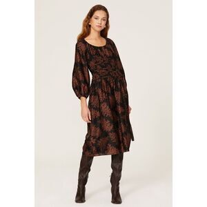 Rebecca Taylor Arden Blouson Sleeve Dress 💕